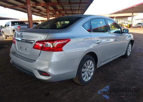 2019 Nissan Sentra S из США, поврежденный, VIN 3N1AB7AP2KY367643
